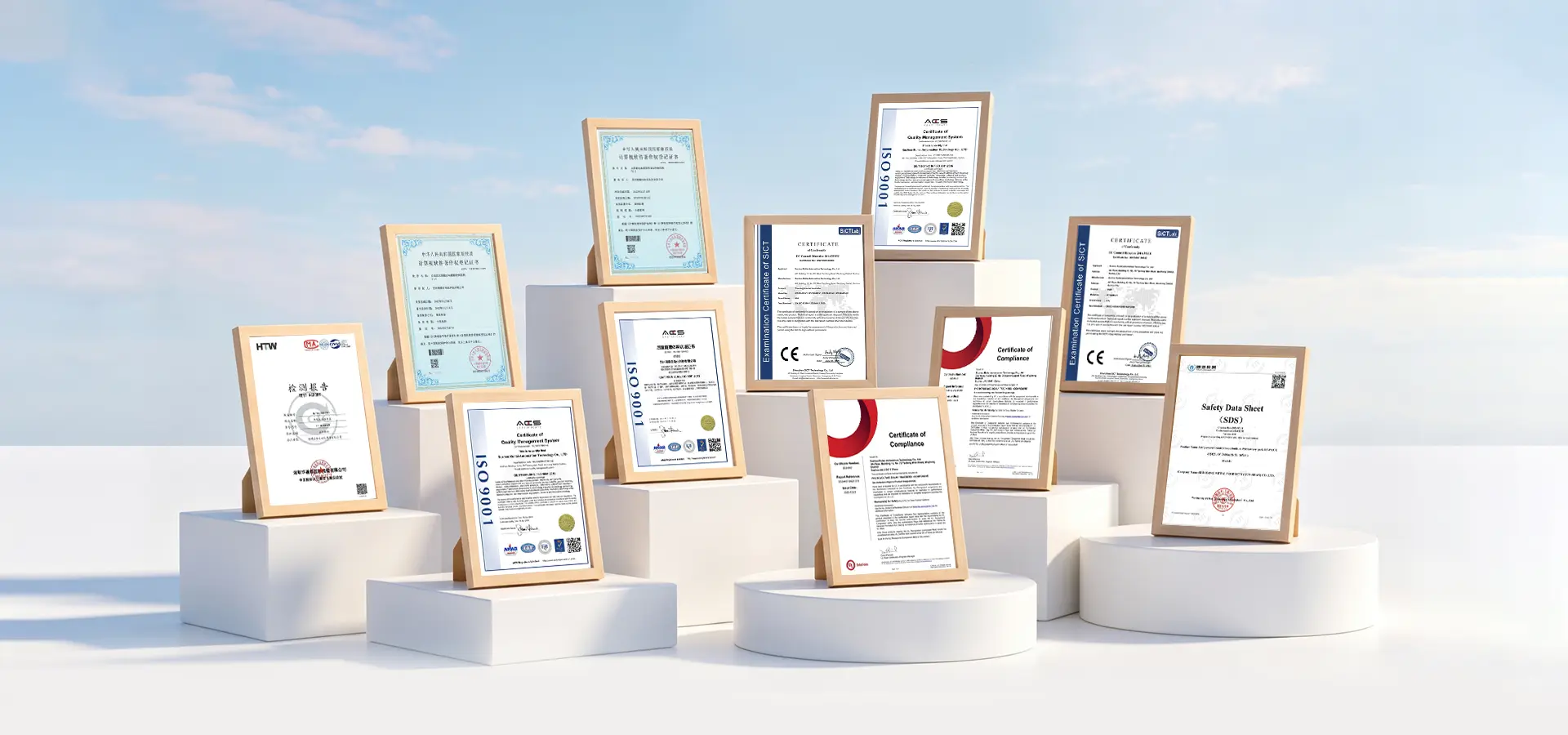 Сертифицированный ISO 9001 и CE производитель в Китае
