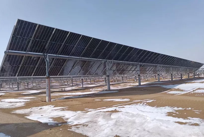 100 MW Utility-Scale Solar Power Plant in Texas
